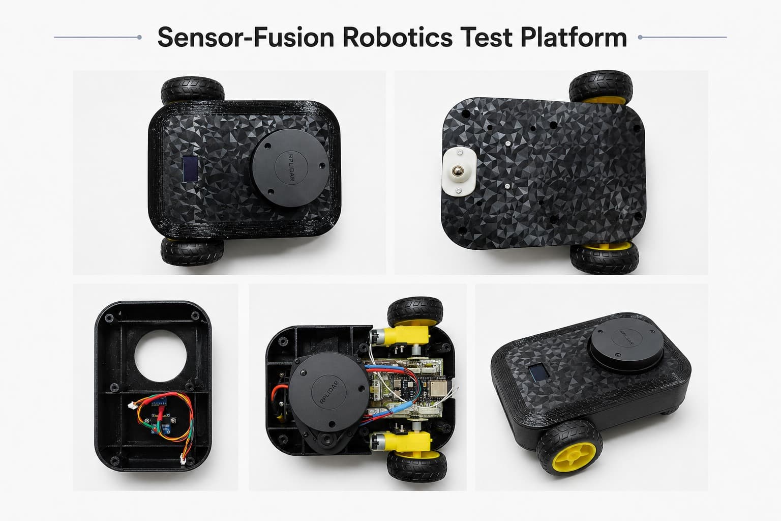 Sensor-Fusion Robotics Test Platform (Collab: Robotisim)